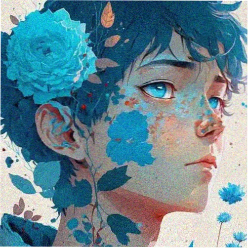 火星异种漫画角色观察卡：敌方高智能个体头像示意